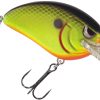 Spro John Crews Little John MD 50 Crankbait - Chartreuse Black