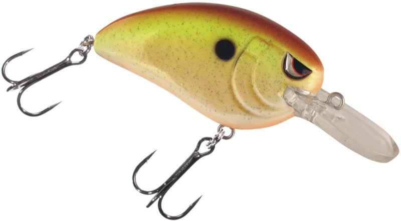 Spro John Crews Little John MD 50 Crankbait - Root Beer Chartreuse - SLJM50RBC