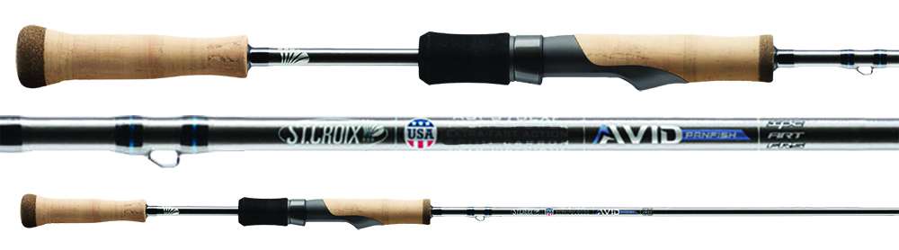 St. Croix Avid Panfish Spinning Rod - ASPS64LF