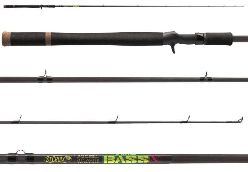 St. Croix Bass X Casting Rod - BAC71MF