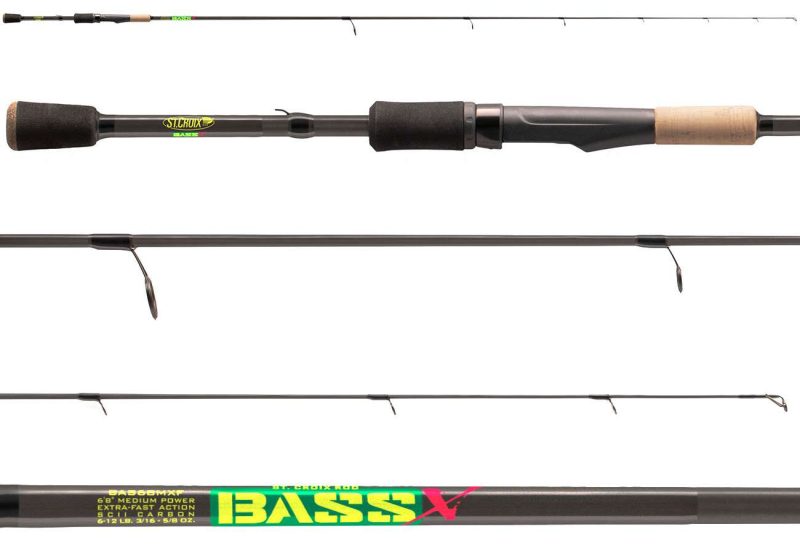 St. Croix Bass X Spinning Rod - BAS610MLXF