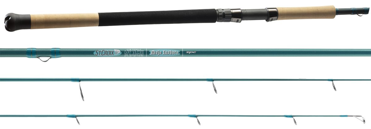 St. Croix JIS11MHF Mojo Inshore Spinning Rod