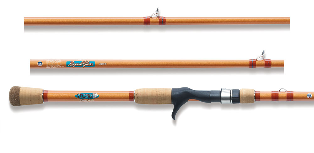 St. Croix Legend Glass Casting Rod - LGC610MHM