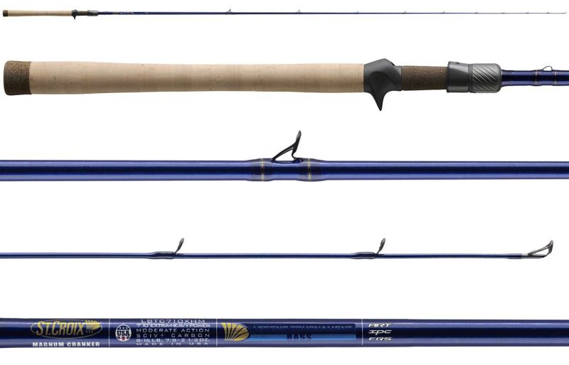 St. Croix Legend Tournament Bass Casting Rod - LBTC710HM