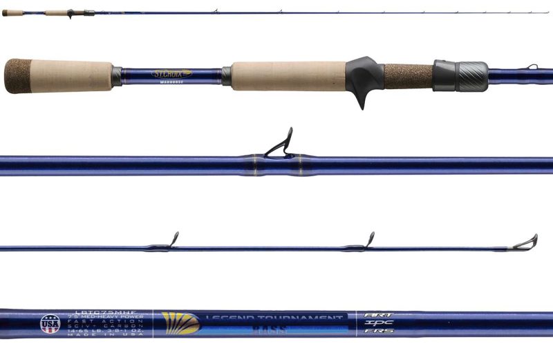 St. Croix Legend Tournament Bass Casting Rod - LBTC76HMF