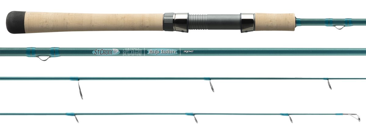 St. Croix Mojo Inshore Spinning Rod - JIS76MLF