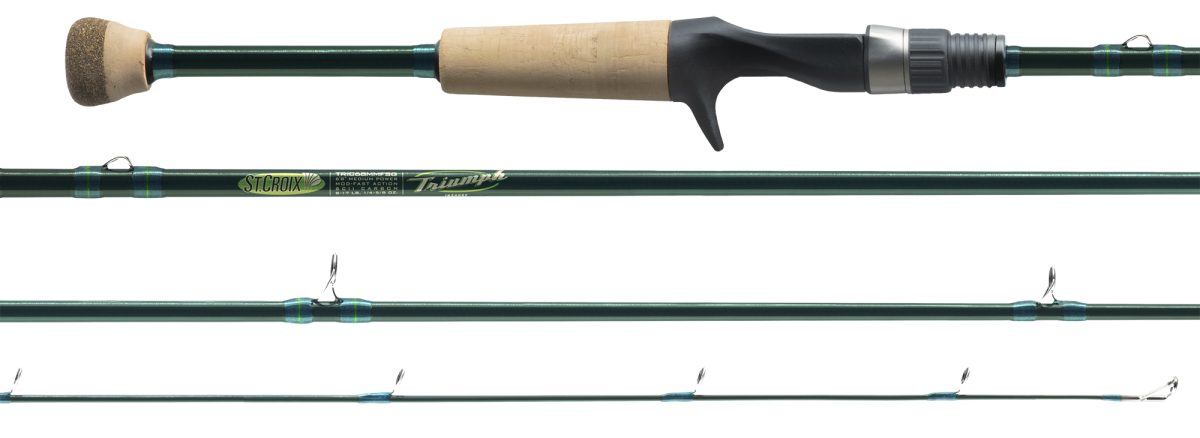 St. Croix Triumph Inshore Casting Rod - TRIC68MHMFSG