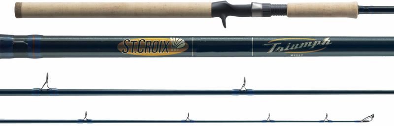 St. Croix Triumph Musky Casting Rod - 7 ft. 6 in. - TMR76HF