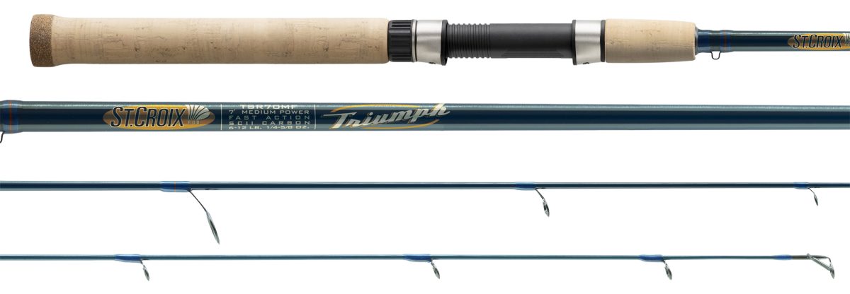 St. Croix Triumph Spinning Rod - 5 ft. 6 in. - TSR56ULF2