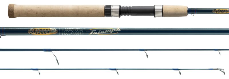 St. Croix Triumph Spinning Rod - 6 ft. 6 in. - TSR66MLF2