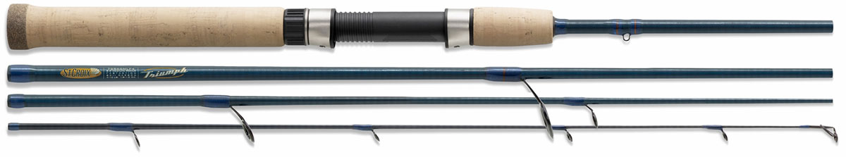 St. Croix Triumph Travel Spinning Rod - TSR60LF4