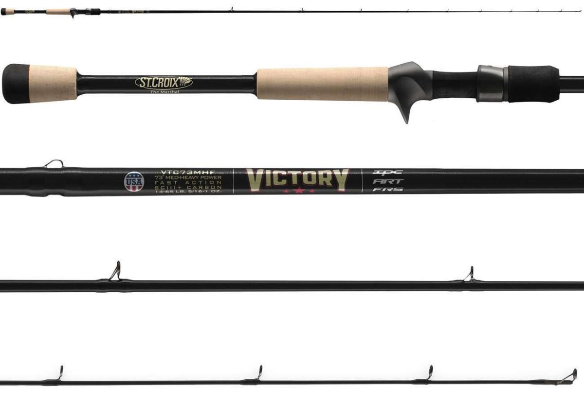 St. Croix Victory Bass Casting Rod - VTC710XHM