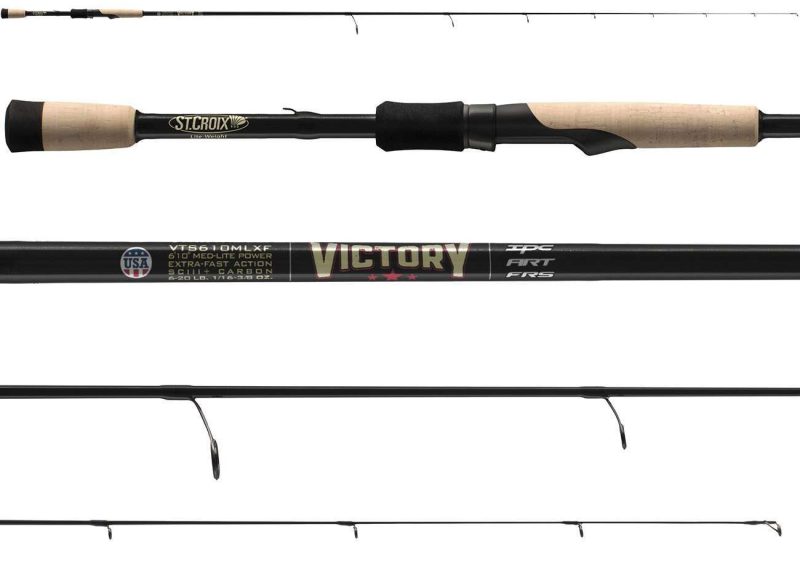 St. Croix Victory Bass Spinning Rod - VTS710MLXF