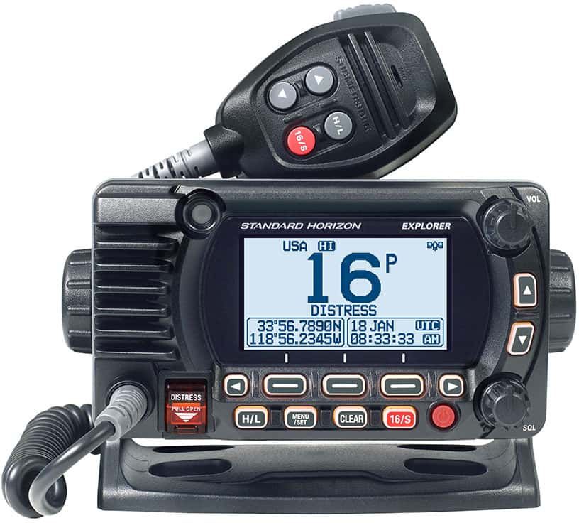 Standard Horizon Fixed Mount VHF - NMEA 2000 - Black - GX1850B