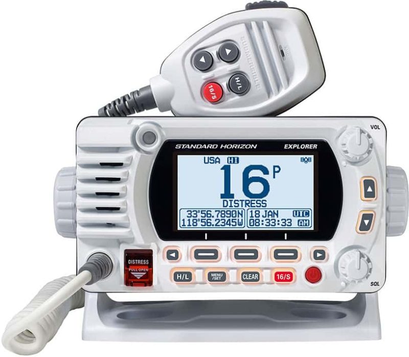 Standard Horizon Fixed Mount VHF - NMEA 2000 - White - GX1850W