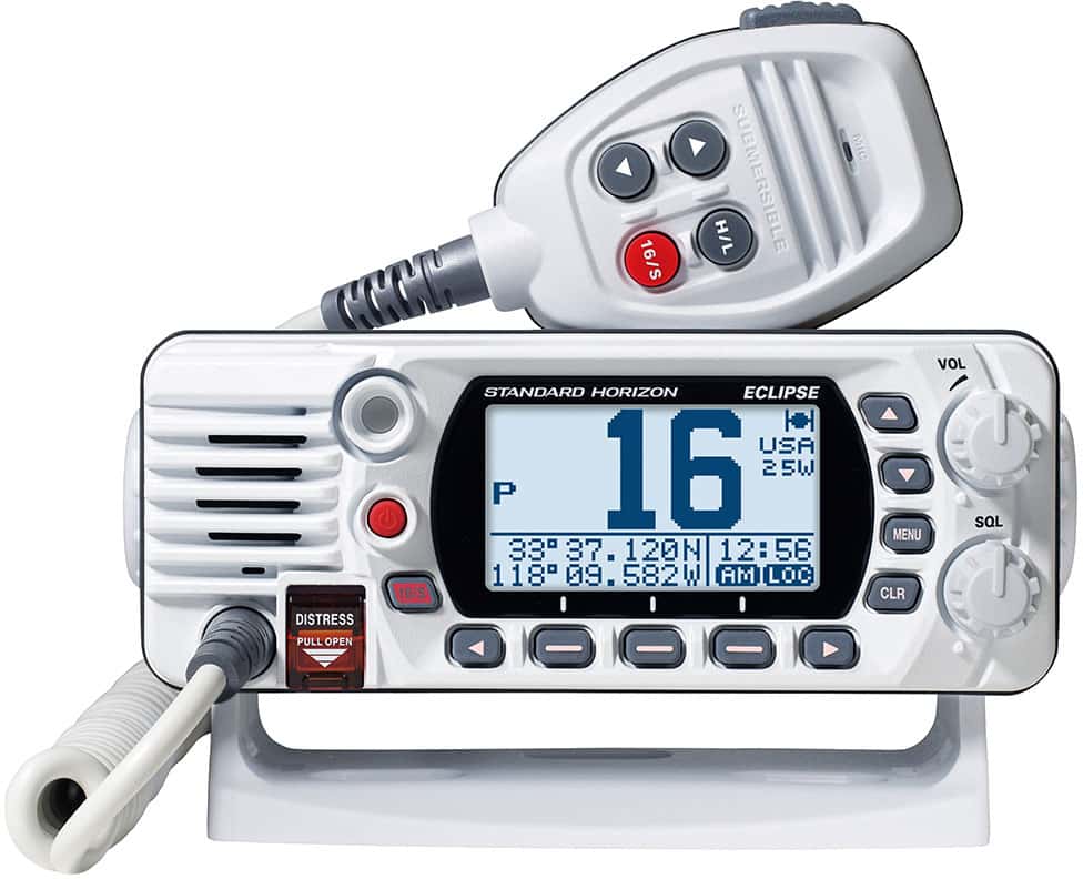 Standard Horizon Fixed Mount VHF - White - GX1400W