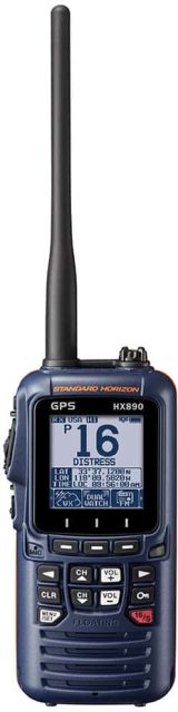 Standard Horizon Handheld VHF - 6W - Navy Blue - HX890NB