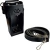 Standard Horizon SHC-18 Leather Case w/ Belt Loop & Shoulder Strap