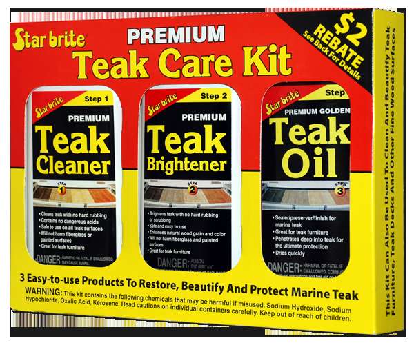 Star Brite Premium Teak Care Kit - 16 oz.