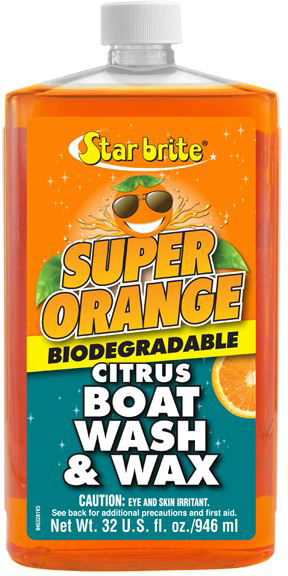 Star Brite Super Orange Citrus Boat Wash & Wax - Qt