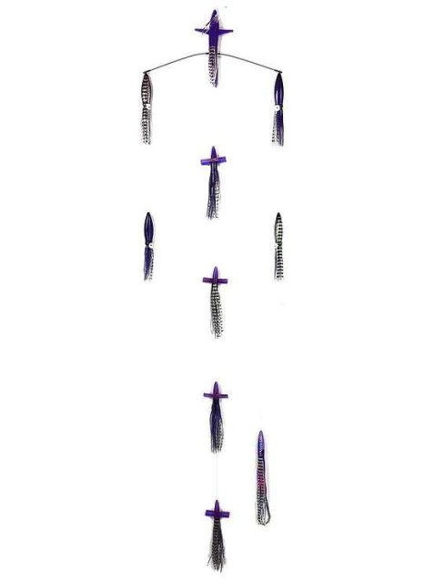 Sterling 18in Chaos Tracker Bar w/ 9in Squid - Port - Purple/Black