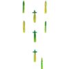 Sterling Tackle 18in Chaos Bar w/ 9in Bulb Squid - Zucchini