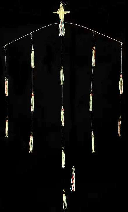 Sterling Tackle 36in Tracker Bar w/ 6in Machines - Port - Glow