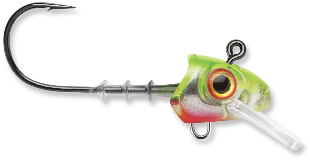 Storm 360GT Searchbait Swimmer Jig Head - 1/4oz - Chartreuse Ice