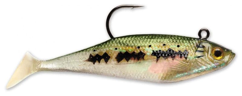 Storm WSS02 WildEye Swim Shad 2 Inch 3 Pack BB Baby Bass - WSS02 BB Baby Bass