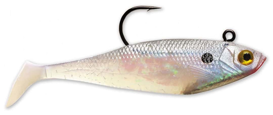 Storm WSS02 WildEye Swim Shad 2 Inch 3 Pack PRL Pearl - WSS02 PRL Pearl