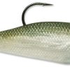 Storm WSS04 WildEye Swim Shad 4 Inch 3 Pack OLSD Olive Shad - WSS04 OLSD Olive Shad