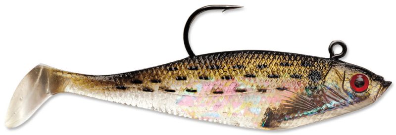 Storm WSS05 WildEye Swim Shad 5 Inch 3 Pack BNK Bunker - WSS05 BNK Bunker