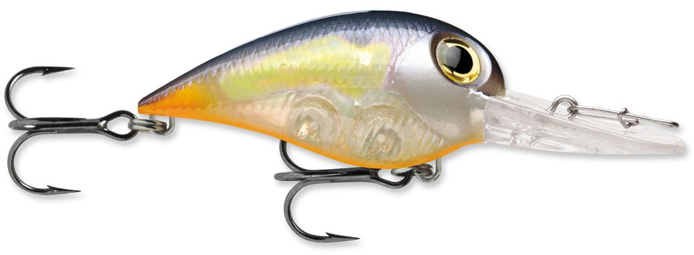 Storm Wiggle Wart MadFlash Crankbait - Molten Steel Glow