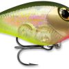 Storm Wiggle Wart MadFlash Crankbait - Olive Chartreuse Glow