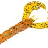 Strike King Baby Rage Craw - Amber Green Black