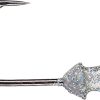 Strike King Baby Squadron Swimbait Head - 1/8oz - Silver Bling