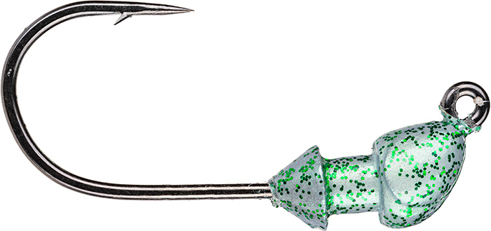 Strike King Baby Squadron Swimbait Head - 3/16oz - Green Glimmer