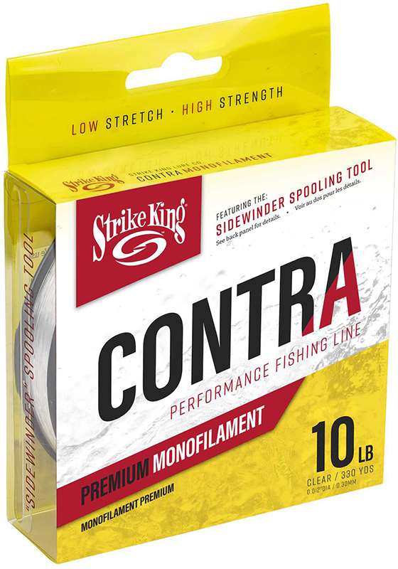 Strike King Contra Monofilament Line - 12lb - 330yd