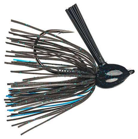 Strike King Hack Attack Flipping Jig - Black Blue - 3/4oz