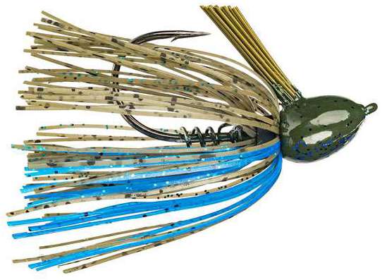 Strike King Hack Attack Flipping Jig - Okeechobee Craw - 3/8oz