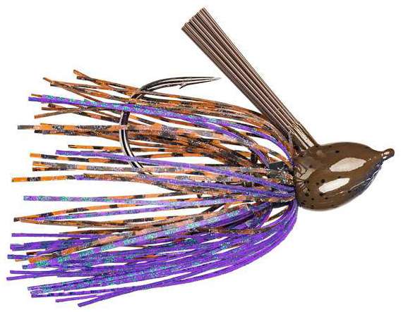 Strike King Hack Attack Flipping Jig - Peanut Butter Bug - 1/2oz