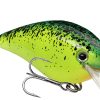 Strike King KVD 1.5 Hard Knock Squarebill - Chart Blue Splatterback