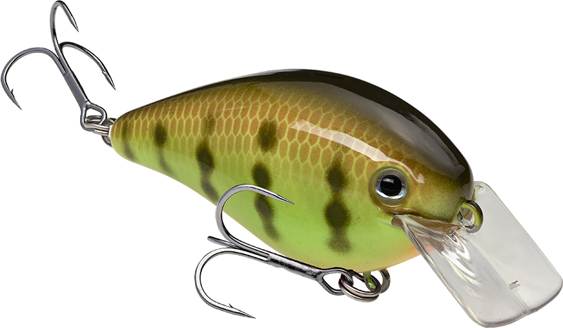 Strike King KVD 1.5 Hard Knock Squarebill Crankbait - Chart Perch