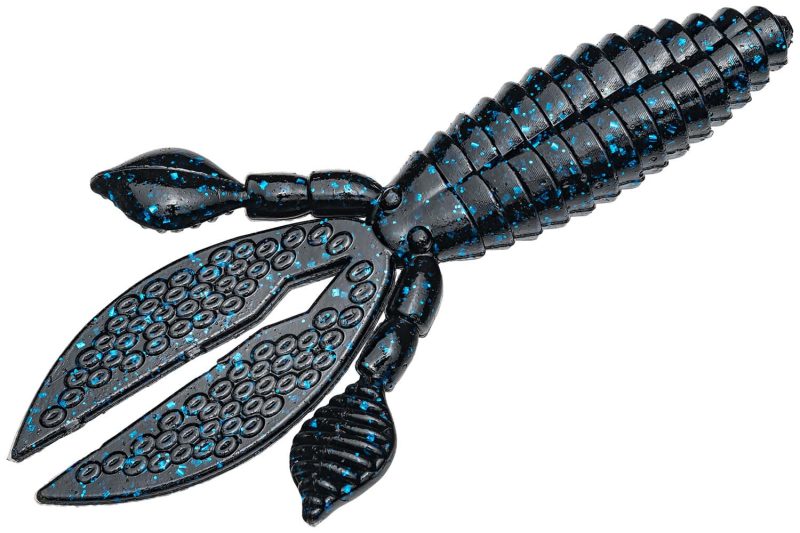 Strike King KVD Rodent - 4 in. Black Blue Flake