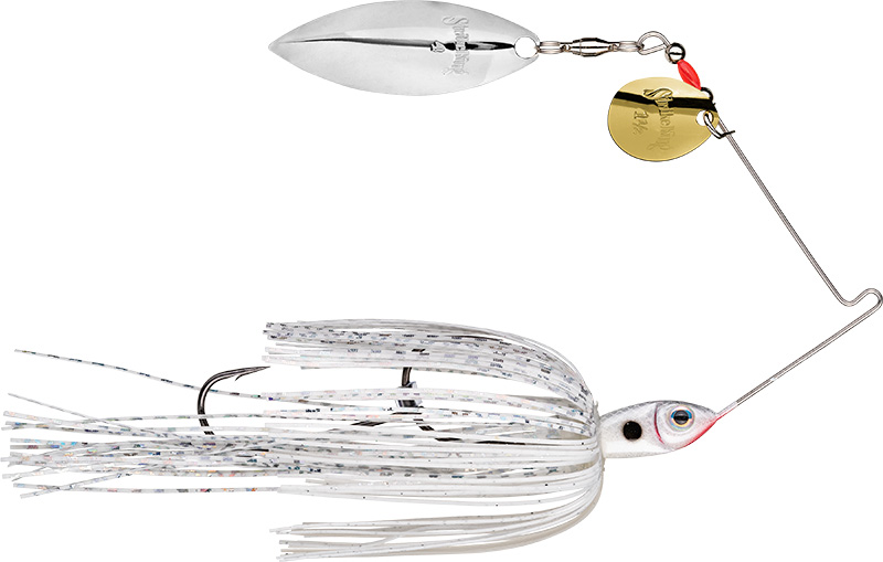 Strike King Premier Plus Spinnerbait - 1/4oz - Super White