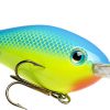 Strike King Pro Model 6XD Silent Crankbait - Powder Blue Back Chart