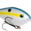 Strike King Pro Model 6XD Silent Crankbait - Sexy Shad