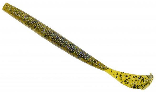 Strike King Rage Cut-R Worm - 6" - Honey Candy