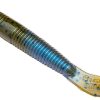 Strike King Rage Ned Cut-R Worm - 3in - Blue Craw