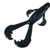 Strike King Rage Tail Space Monkey - Black Blue Flake